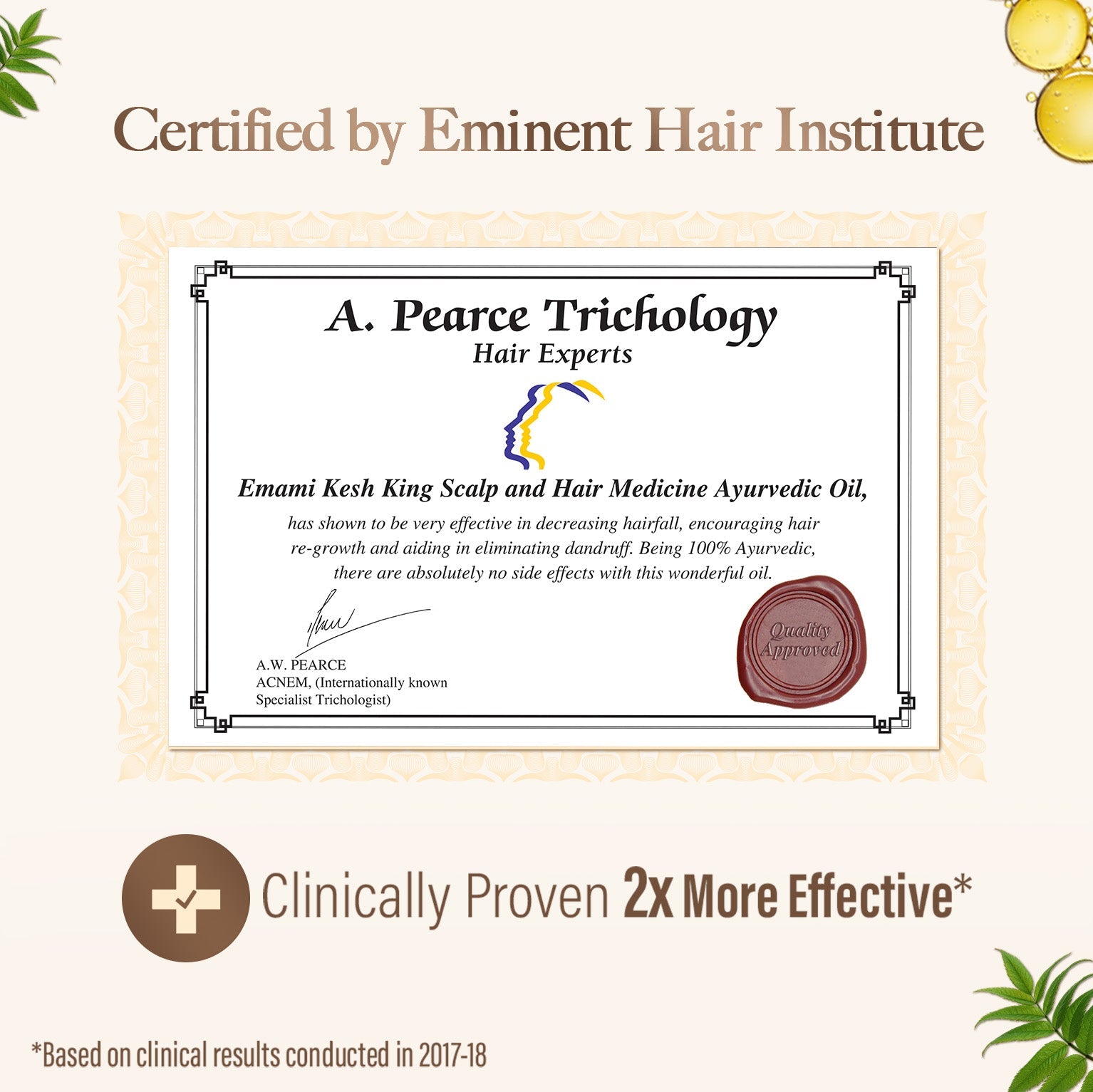 Kesh King Ayurvedic Medicinal Oil, reduces Hair fall, grows New Hair, 100ml