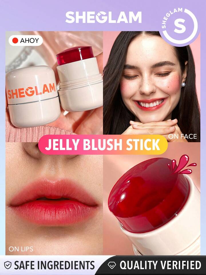 Sheglam Jelly-licious Hydrating Lip and Blush Tint