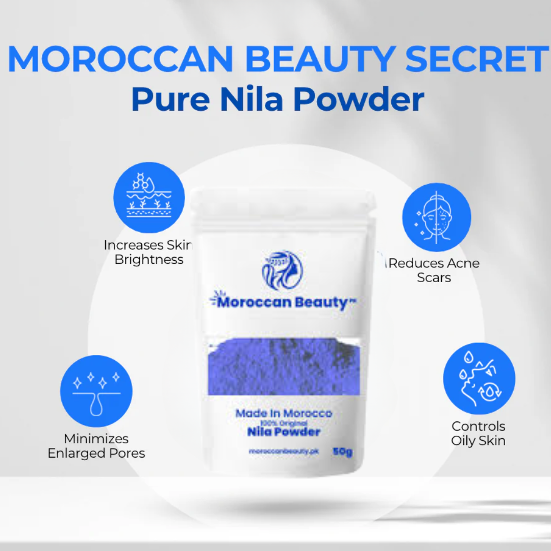 Moroccan Beauty Nila Powder | Brightening Mask | 50g