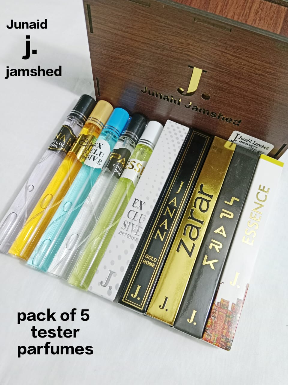 J. PERFUMES PACK of 5 (40ml Each Bottle)